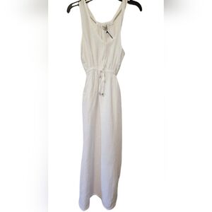 Terzo Millennio White Italian Made Maxi Dress Women's Size Large